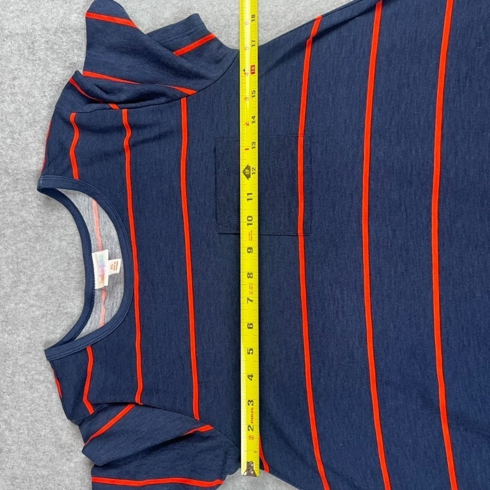 Lot of 2 A-line Striped Dresses w/Pockets LuluRoe Carley XS - Picture 6 of 15